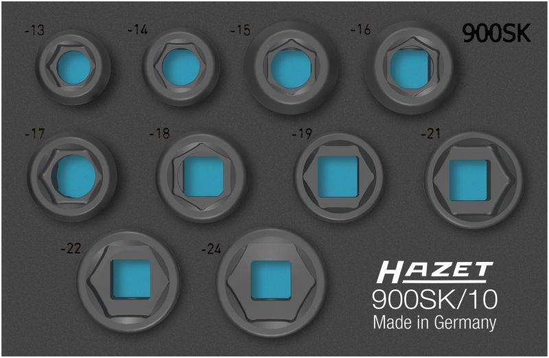 HAZET Kraft-Stecknuss-Satz (900SK/10)