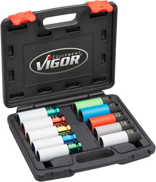 VIGOR Kraft-Stecknuss-Satz (V6312/10)
