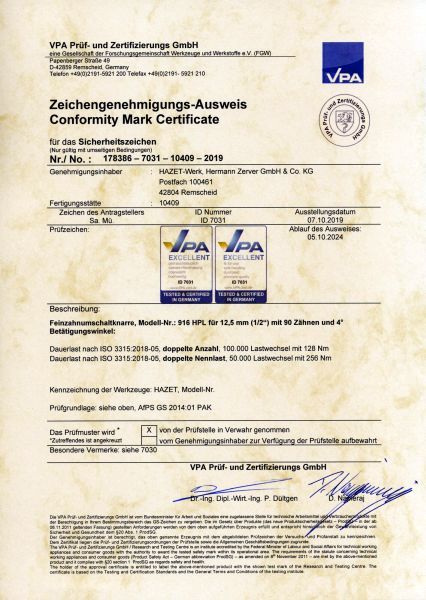 HAZET Umschaltknarre (916HPL)