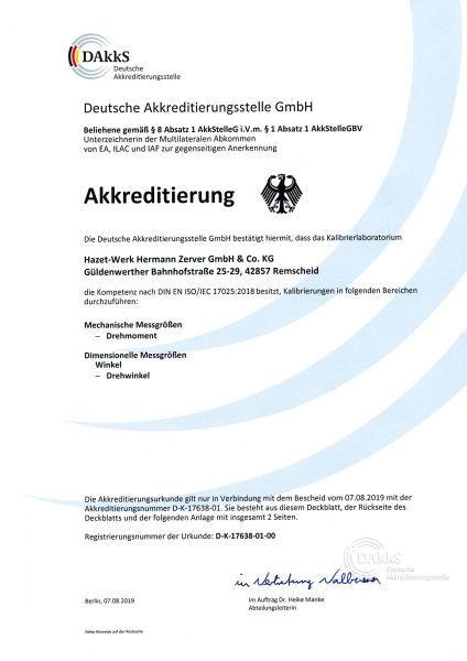 HAZET Drehmomentschlüssel (6144-1CTCAL)