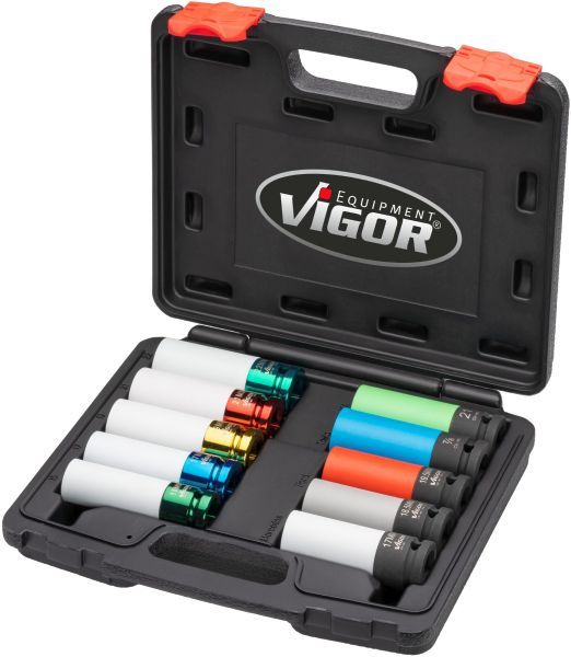 VIGOR Kraft-Stecknuss-Satz (V6312/10)