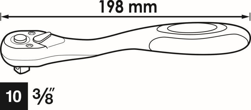 VIGOR Umschaltknarre (V6038)