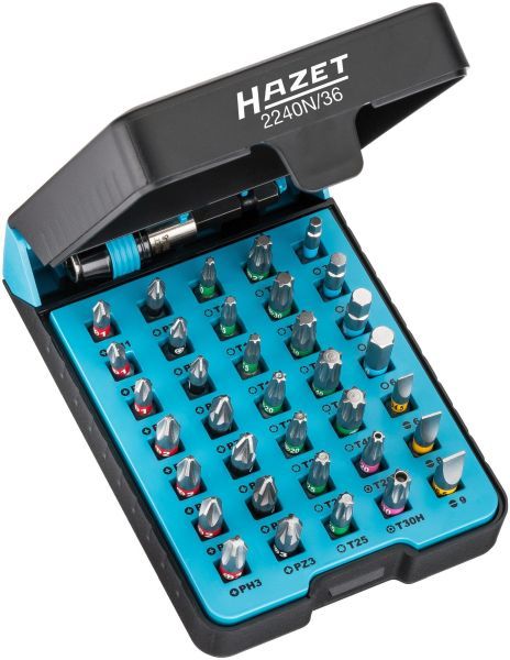 HAZET Set, Schraubendreher-Einsatz (Bits) (2240N/36)