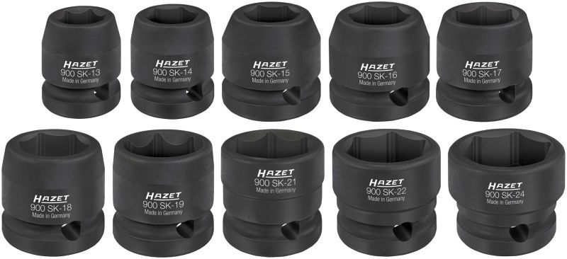 HAZET Kraft-Stecknuss-Satz (900SK/10)