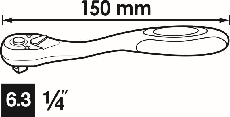 VIGOR Umschaltknarre (V6014)