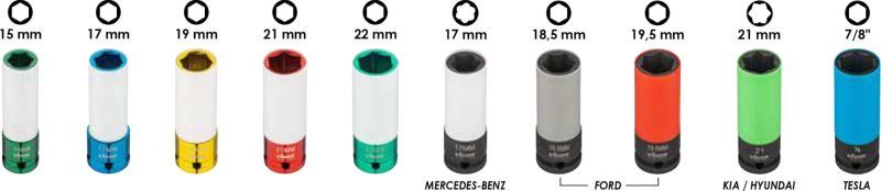 VIGOR Kraft-Stecknuss-Satz (V6312/10)